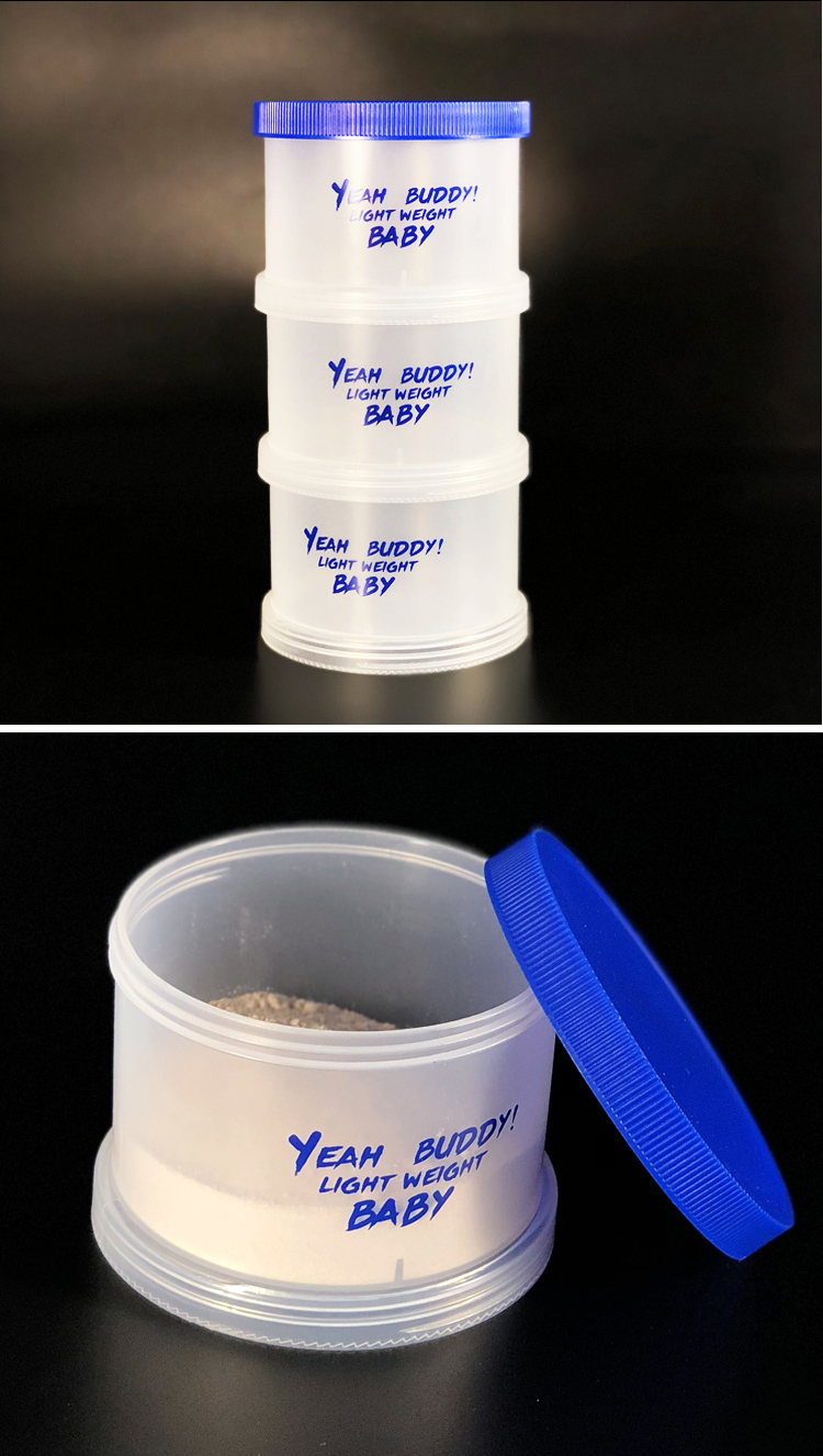 Best Storage Containers For Protein Powder 3 in 1 Plastic Protein Powder Container for Supplement